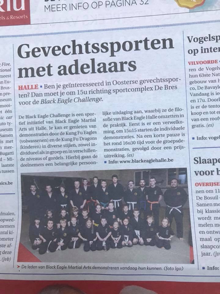 Gevechtssporten met adelaars - de Zondag