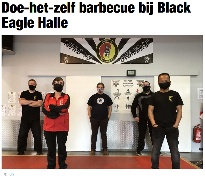 Doe-het-zelf barbecue bij Black Eagle Halle