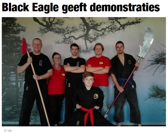 Black Eagle geeft demonstraties