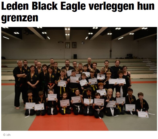 Leden Black Eagle verleggen hun grenzen
