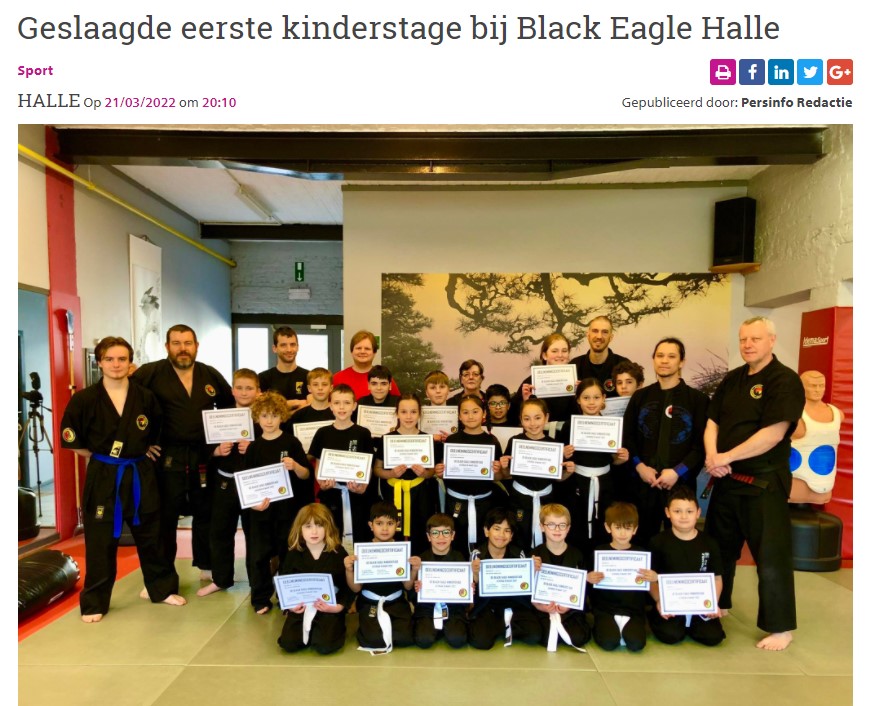 Geslaagde eerste kinderstage bij Black Eagle Halle
