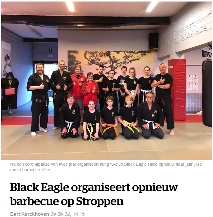 Black Eagle organiseert opnieuw barbecue op Stroppen