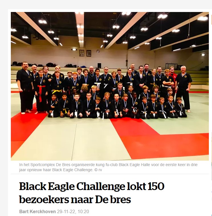HALLE - Black Eagle Challenge lokt ruim 150 bezoekers