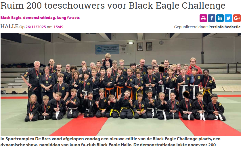 Ruim 200 toeschouwers voor Black Eagle Challenge