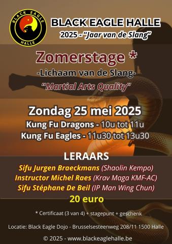 De Black Eagle Zomerstage - Zondag 25 mei 2025