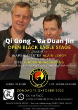 Open Black Eagle Stage Qi Gong - Ba Duan Jin