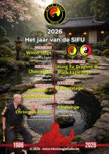 BLACK EAGLE HALLE - JAARPROGRAMMA 2026: "HET JAAR VAN DE SIFU"