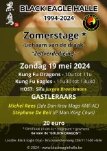 De Black Eagle Zomerstage "Zelfverdediging" - Zondag 19 mei 2024